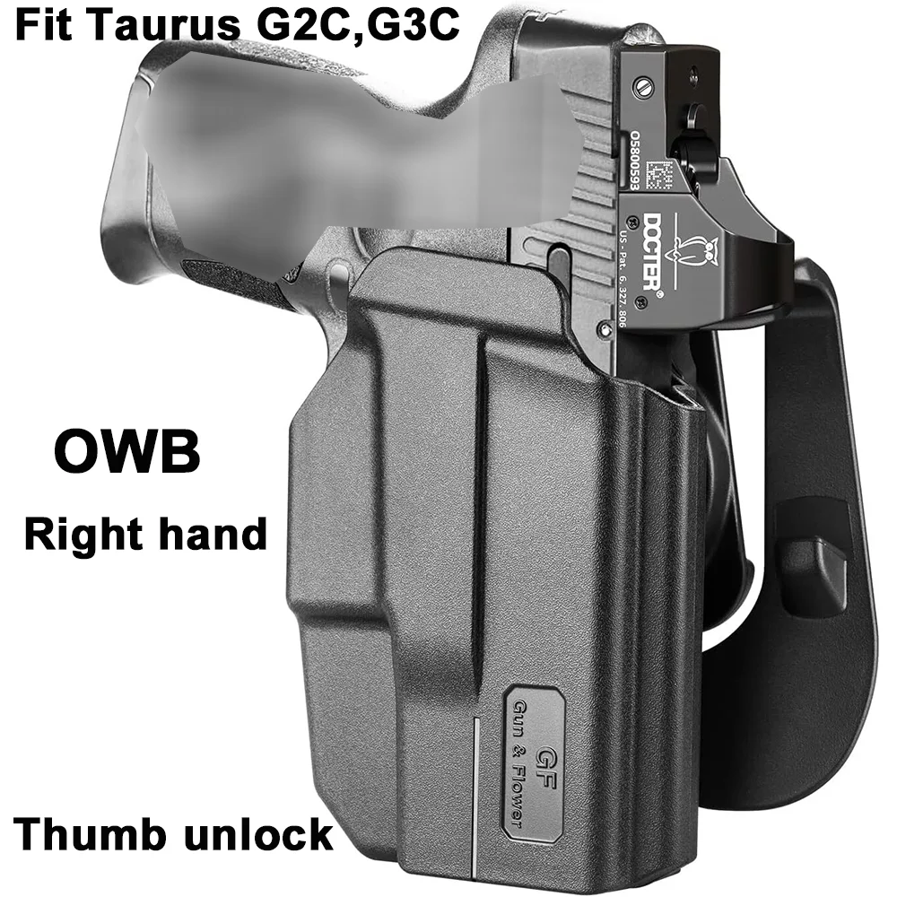 Funda táctica Taurus G2C G3C – Polímero OBB diestro - imagen 2