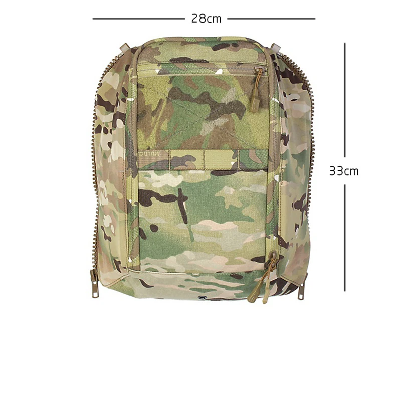 PEW Tactical Scarab LT panel trasero con cremallera airsoft - imagen 5