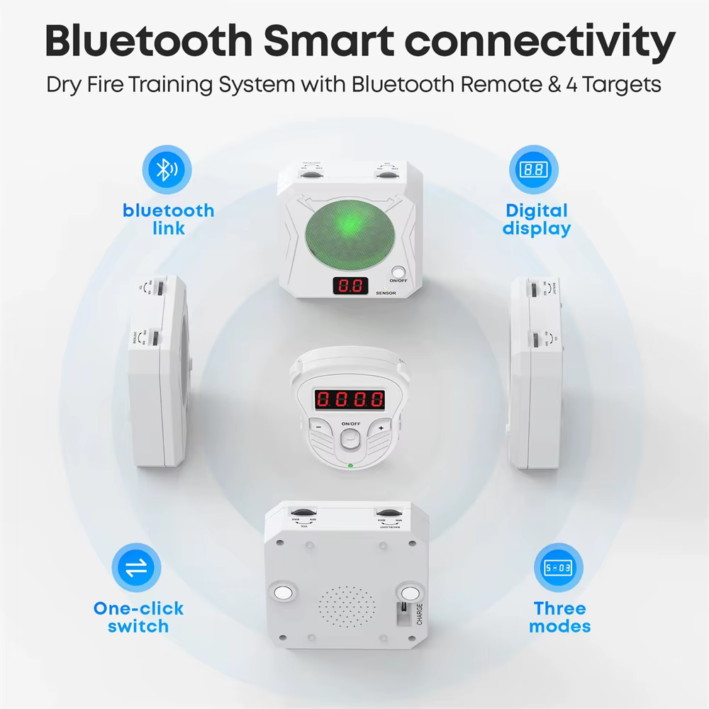 Sistema de entrenamiento láser portátil Bluetooth con mando remoto - imagen 2