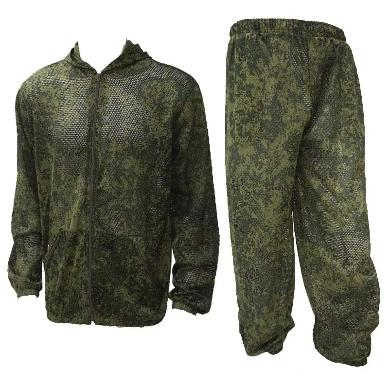 Traje Ghillie camuflaje con capucha para airsoft y caza - imagen 4