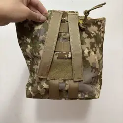 Bolsa táctica MOLLE plegable camuflaje alemán para todo terreno