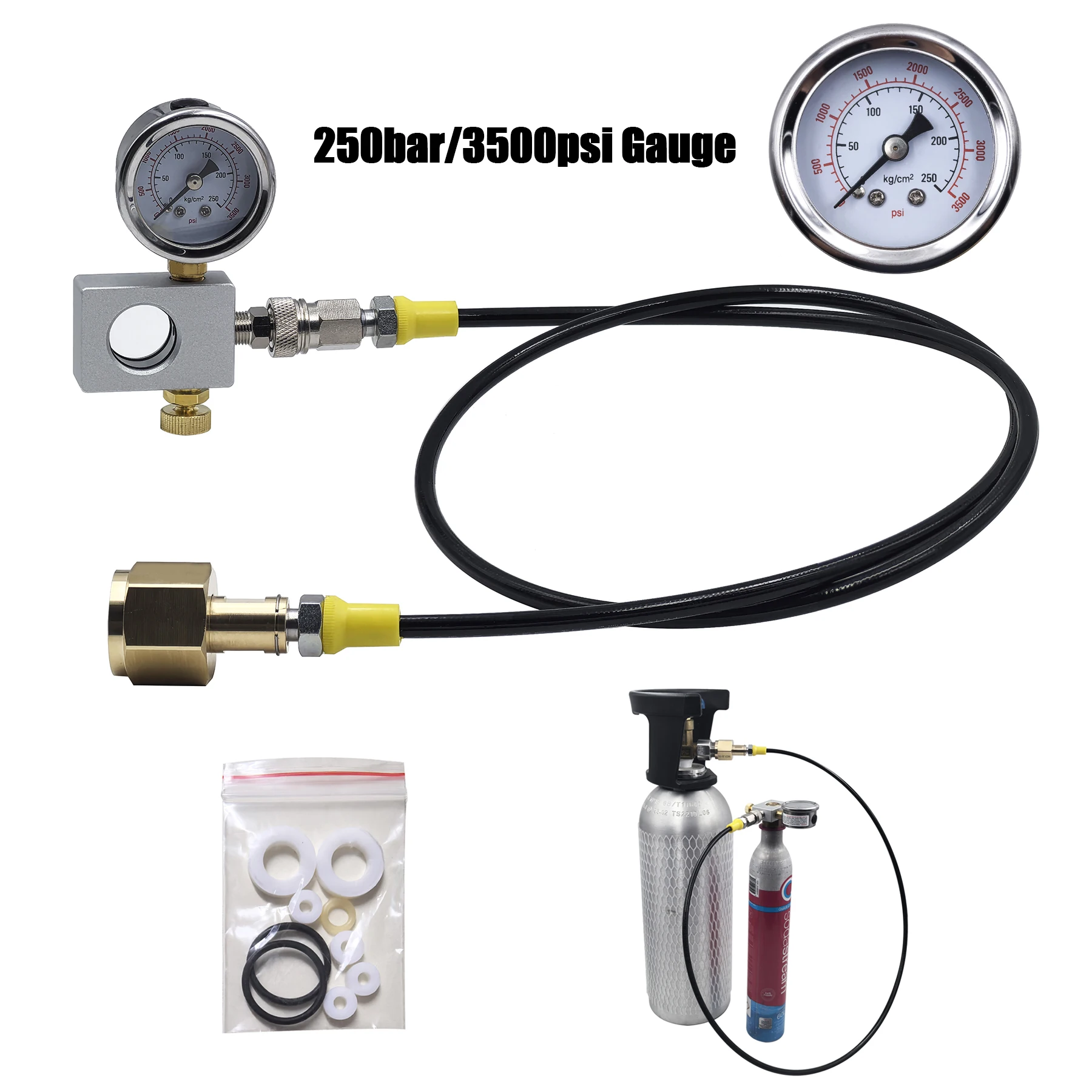 Adaptador CO2 para estaciones de llenado – Soda Terra Gaia DUO ART