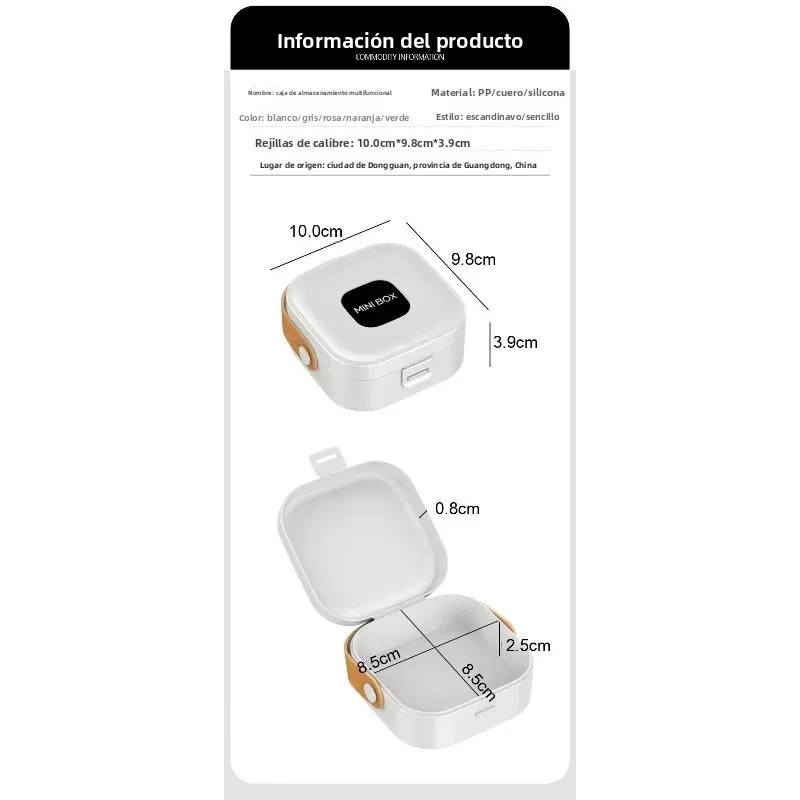 Organizador de viaje portátil para electrónica con cargador y cable - imagen 2