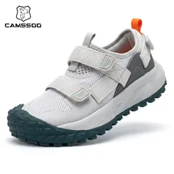 CAMSSOO Botas de senderismo transpirables hombre de malla