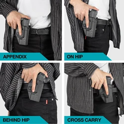 Funda Taurus G3 OWB polímero liberación dedo índice ajustable derecha