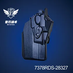Funda táctica para linterna TLR7 con retención ajustable Glock