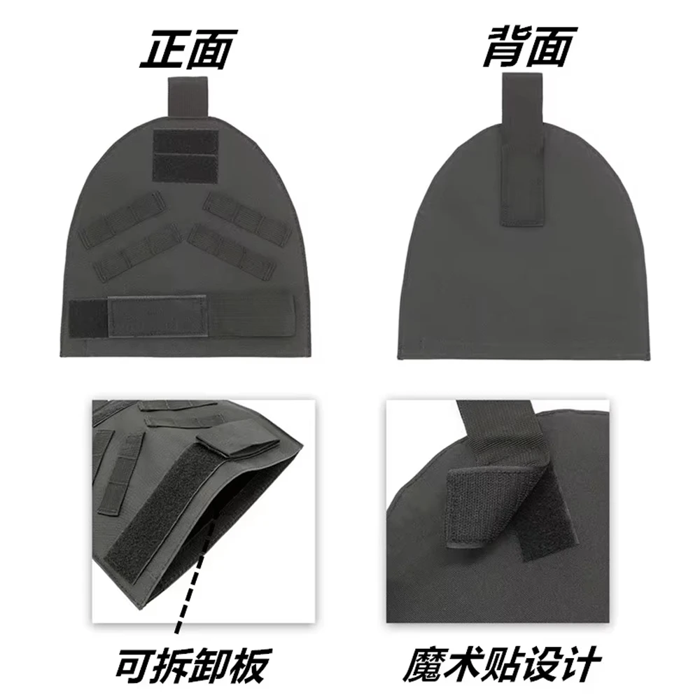 Almohadillas para chaleco táctico – acolchado hombros y entrepierna - imagen 3