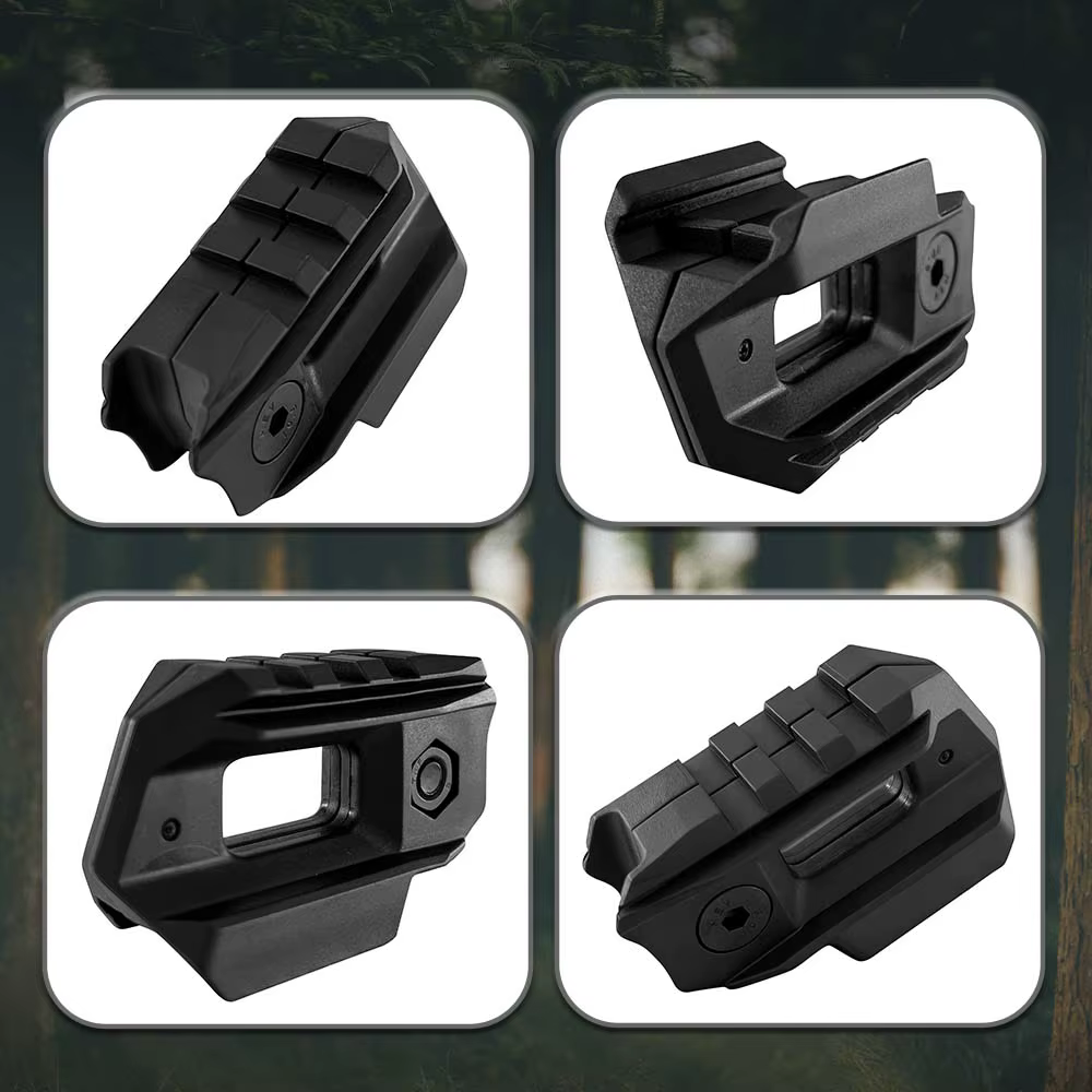 Adaptador de montaje táctico para riel Picatinny en funda QD - imagen 3