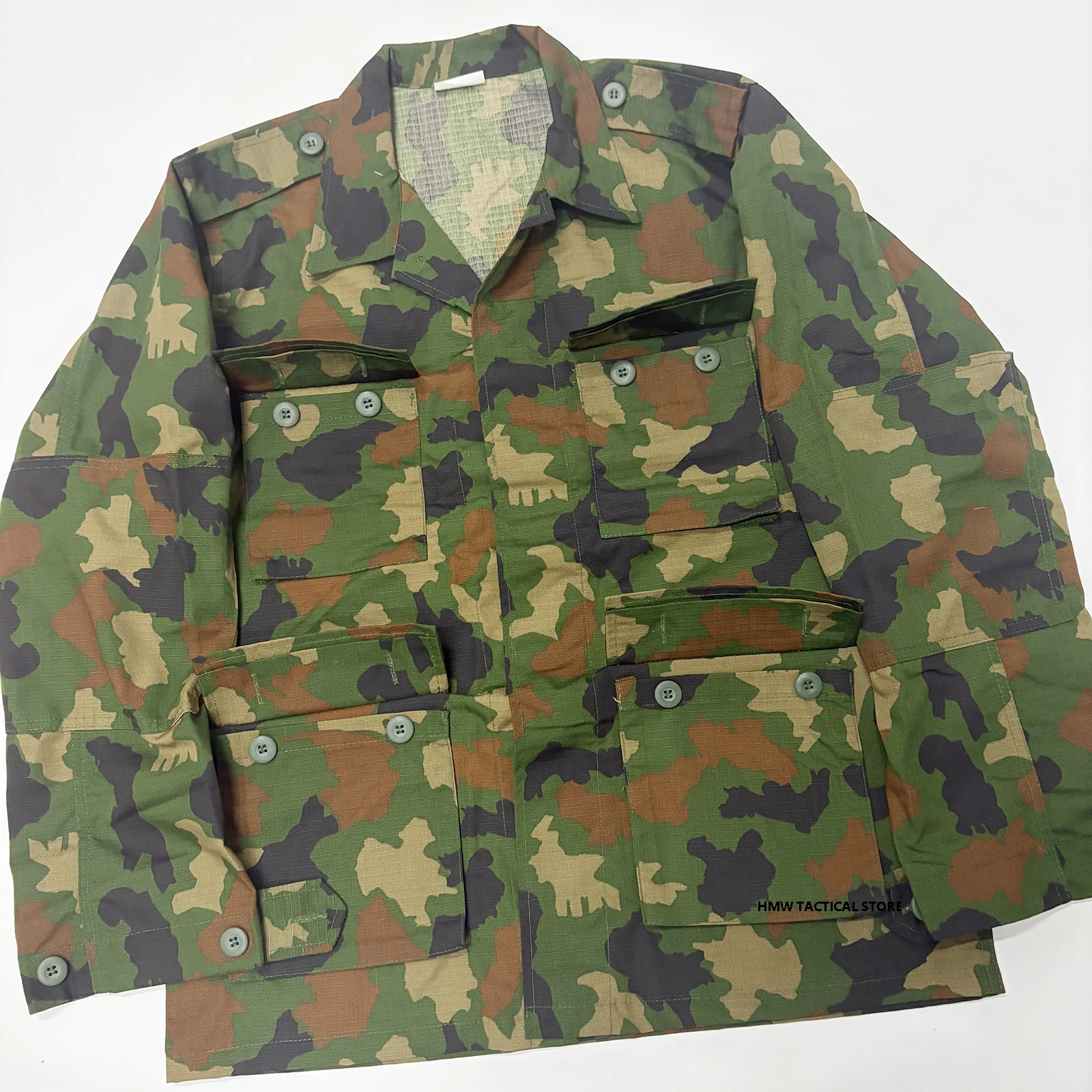 Traje BDU camuflaje jungla táctica de manga larga para exteriores - imagen 3