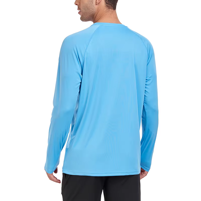 Camiseta manga larga UPF 50+ hombre transpirable secado rápido - imagen 2