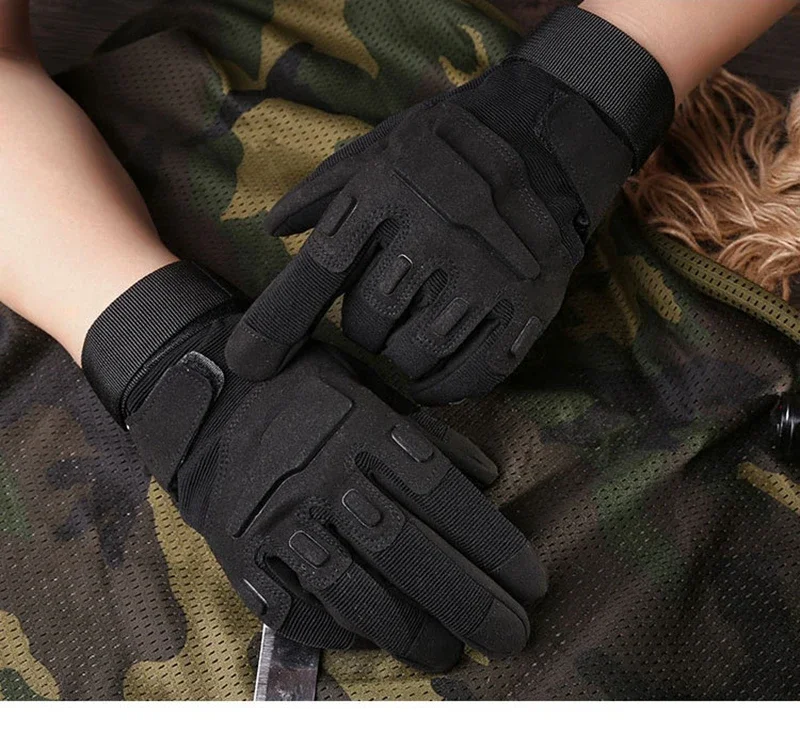 Guantes tácticos Airsoft – De combate resistentes para outdoor y caza - imagen 2