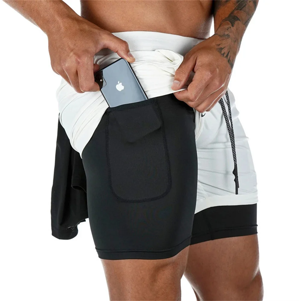 Pantalón corto táctico hombre secado rápido doble capa para aire libre - imagen 2