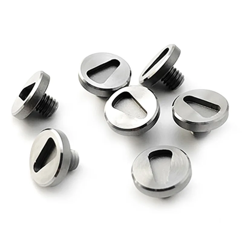 Tornillos M4 inox 416 CNC para cuchillería y remaches de bloqueo - imagen 2