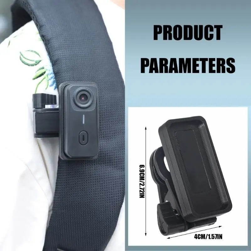 Clip magnético para mochila con abrazadera rotación 360° - imagen 5
