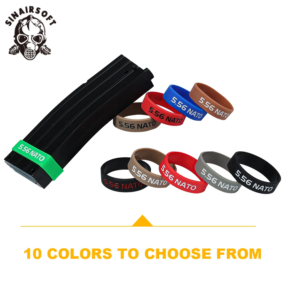 Banda MOLLE portacargadores elástica para rifle 5,56 mm - imagen 3