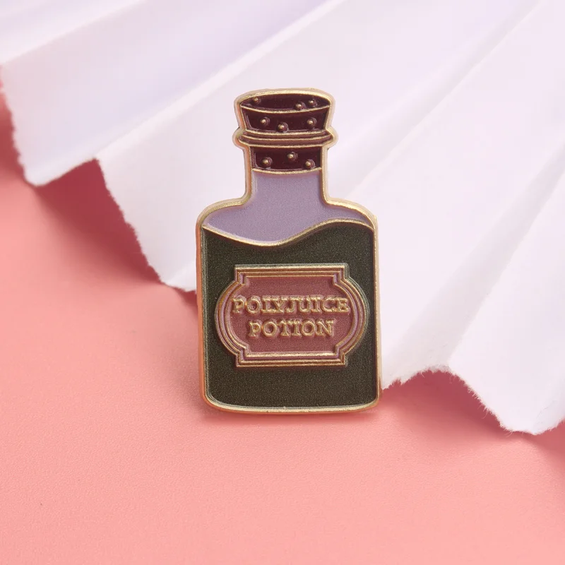 Pin esmaltado Harry Potter vintage – Broche poción mágica - imagen 2