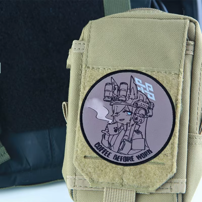 Parche táctico Kangna Tail Blade – Hook Loop para mochila - imagen 4