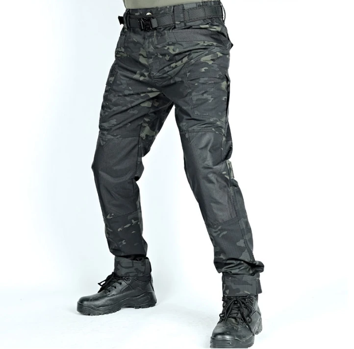 Pantalones tácticos impermeables multibolsillo transpirables outdoor - imagen 2