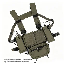 MK3/MK4 Arnés táctico modular para chaleco de exterior MOLLE