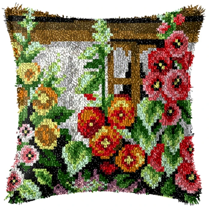 Kit de Ganchillo de Anclaje Serie Flores con Ganchos Smyrna - imagen 3