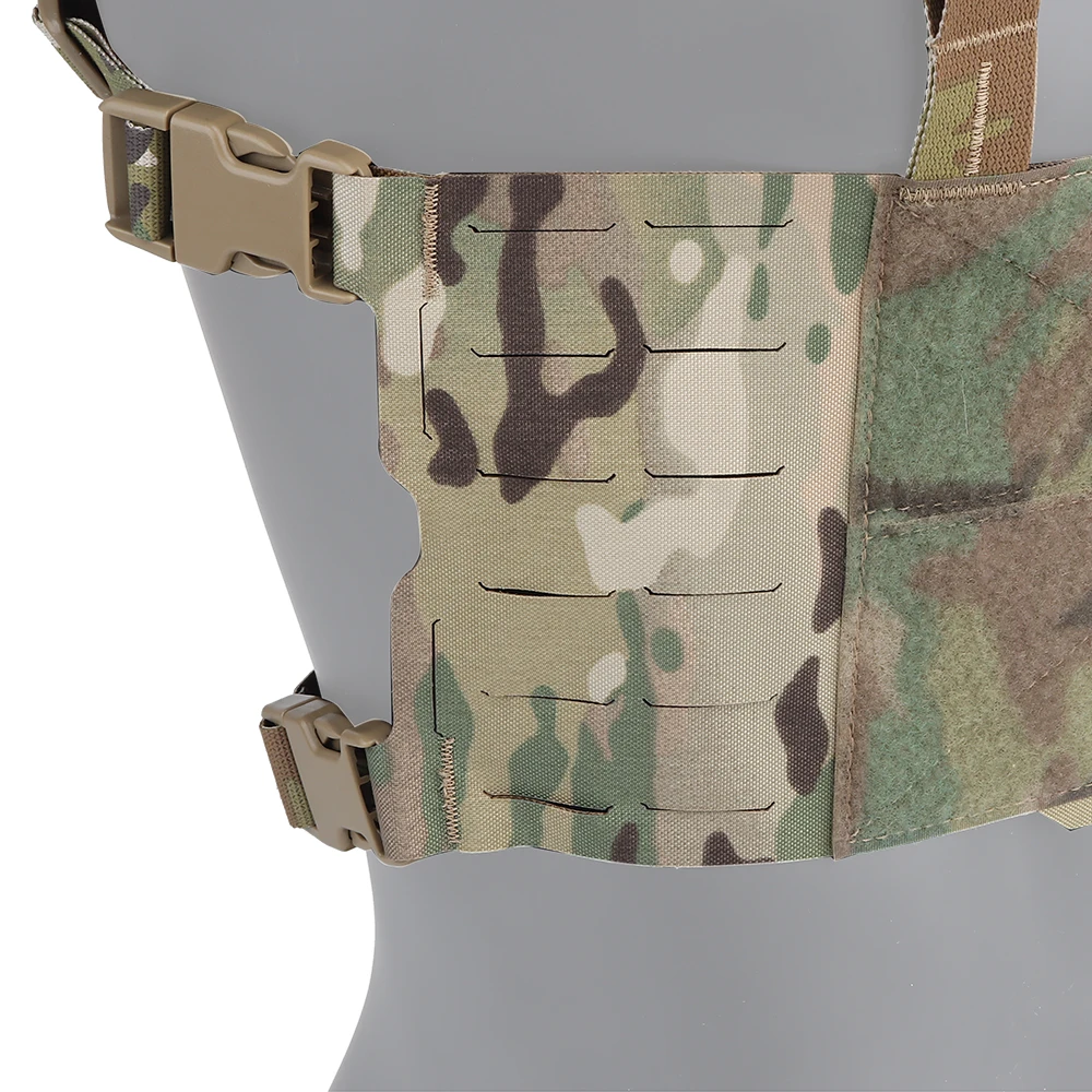 Chaleco táctico ligero estilo Ferro con arnés ancho MOLLE - imagen 3