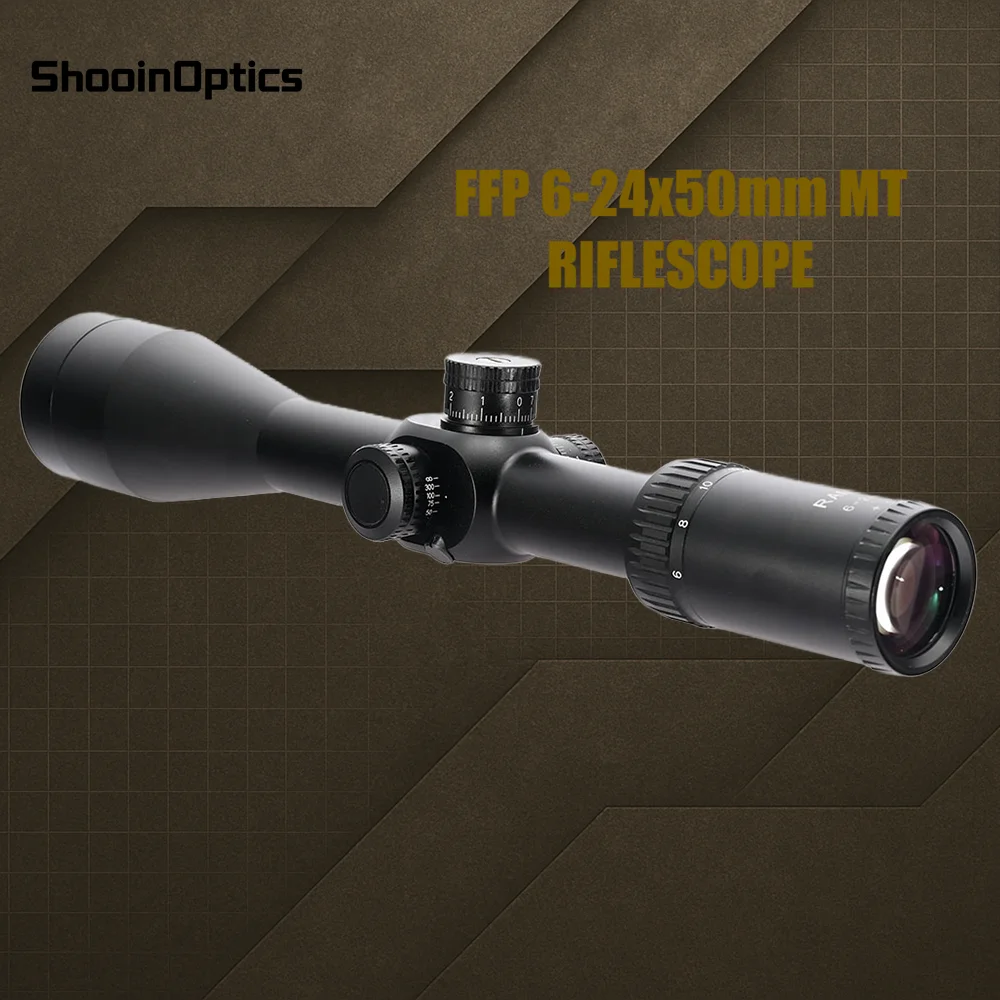 Shooin Optics mira telescópica FFP torretas precisión resistente golpes - imagen 5