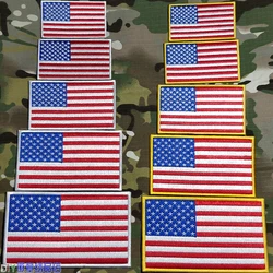 Parche táctico bordado bandera militar con velcro gancho-bucle