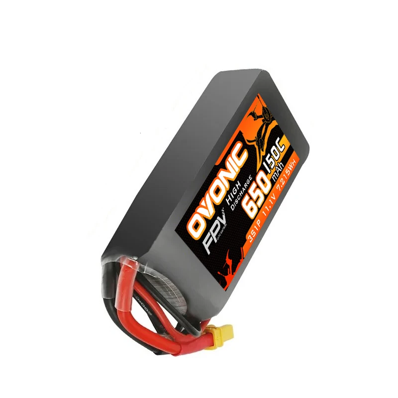 Batería Lipo OVONIC XT30 650mAh 11,1V para drone FPV - imagen 4