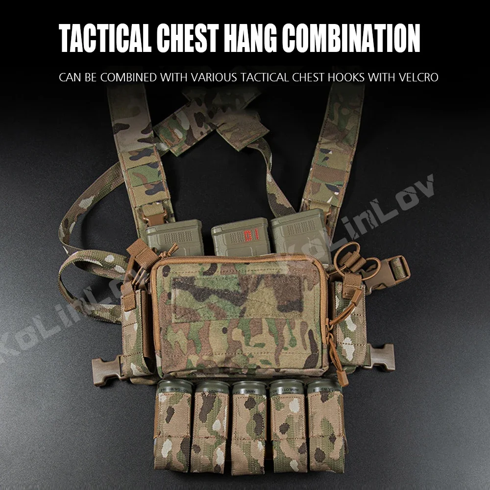 Porta granadas 40mm M203 táctica con arnés de pecho