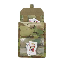 Chaleco táctico MOLLE para exteriores con bolsillos portamapas
