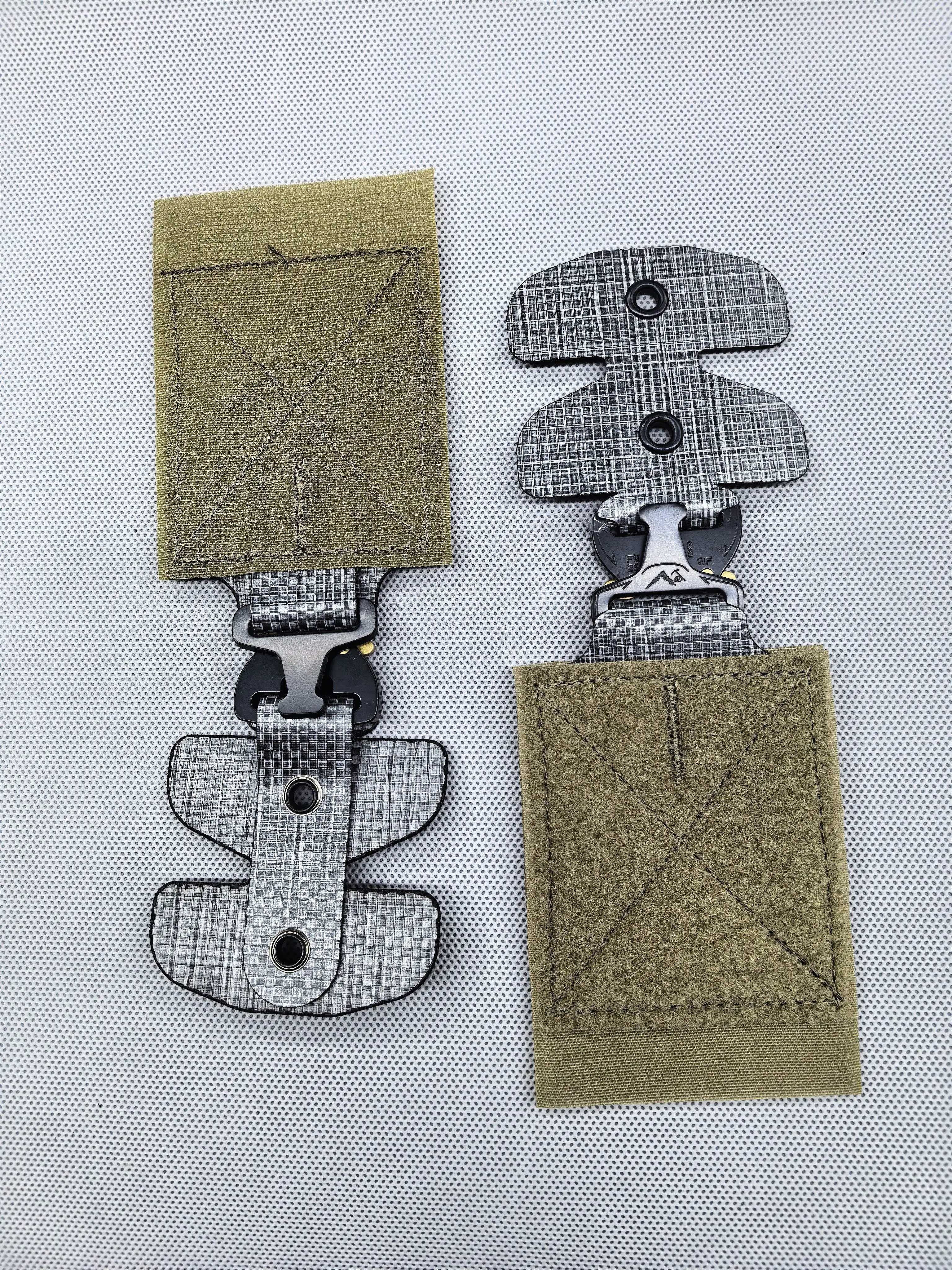 Kit Placas Laterales Tegris con Cierre Rápido para Chalecos Tácticos - imagen 4