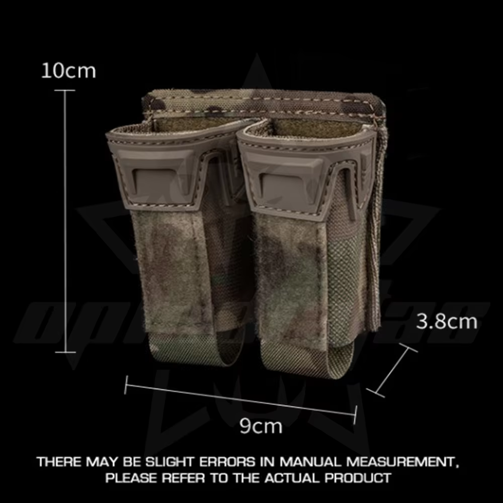 OphidianTac Funda portacargadores doble pistola 9mm MOLLE Airsoft - imagen 4