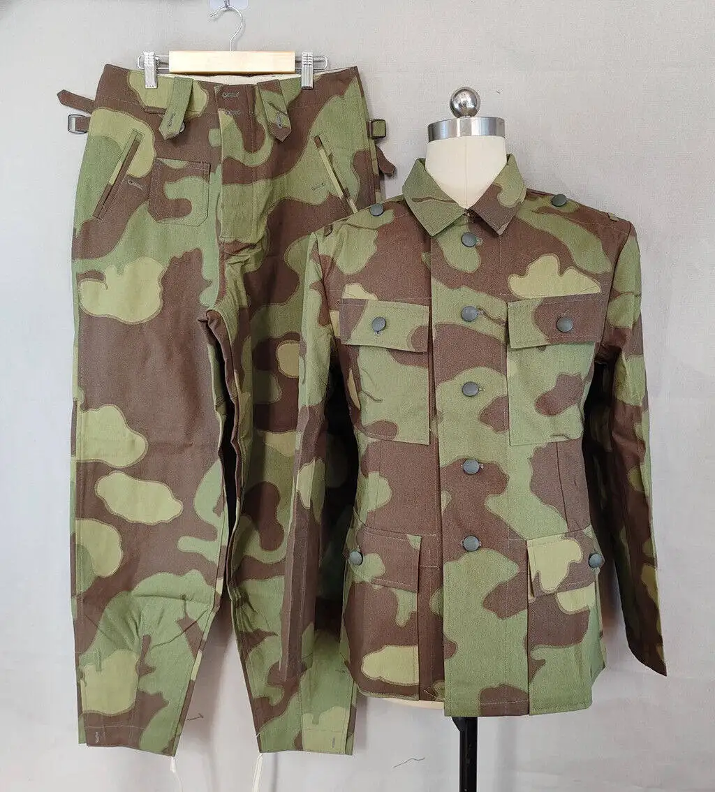 Uniforme militar M43 camuflaje italiano de campo chaqueta y pantalón - imagen 2