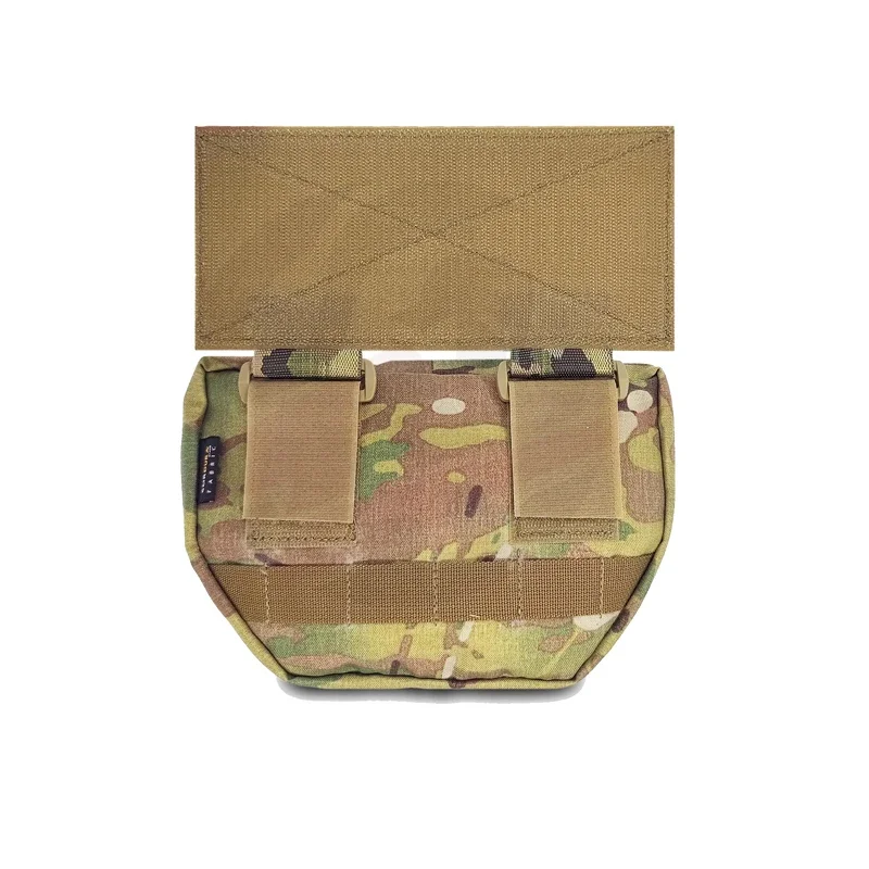 Bolsa táctica EDC MOLLE Multicam abdominal portaplacas desplegable - imagen 2