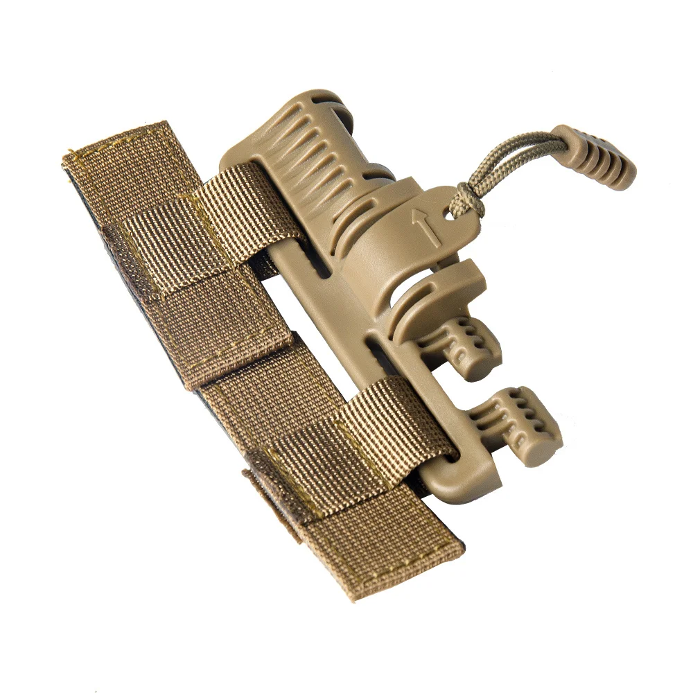 Fajín táctico de liberación rápida con hebilla MOLLE para Airsoft - imagen 4