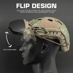 Gafas protectoras tácticas polarizadas UV ajustables – Caza airsoft