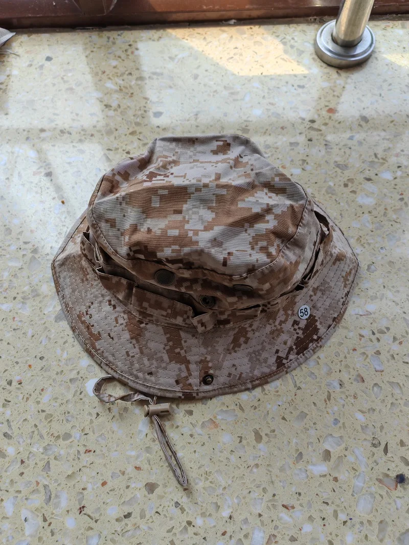 Sombrero para el sol táctico transpirable impermeable algodón nailon - imagen 2