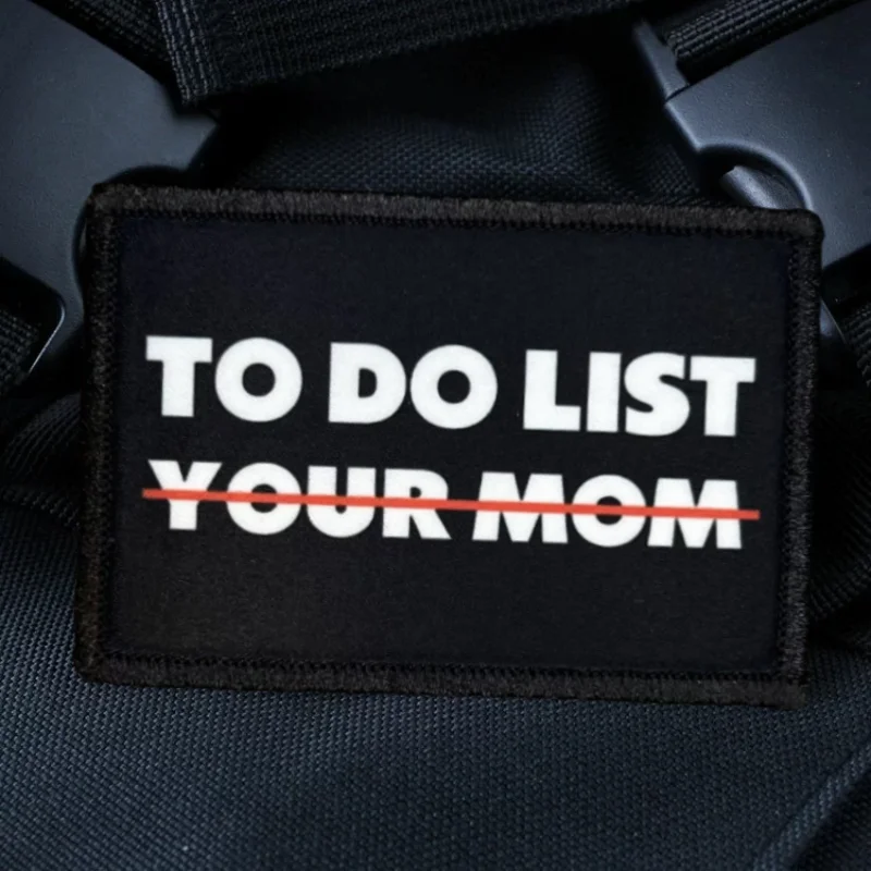 Parche táctico de moral Airsoft divertido – Insignia gancho bucle mochila - imagen 4