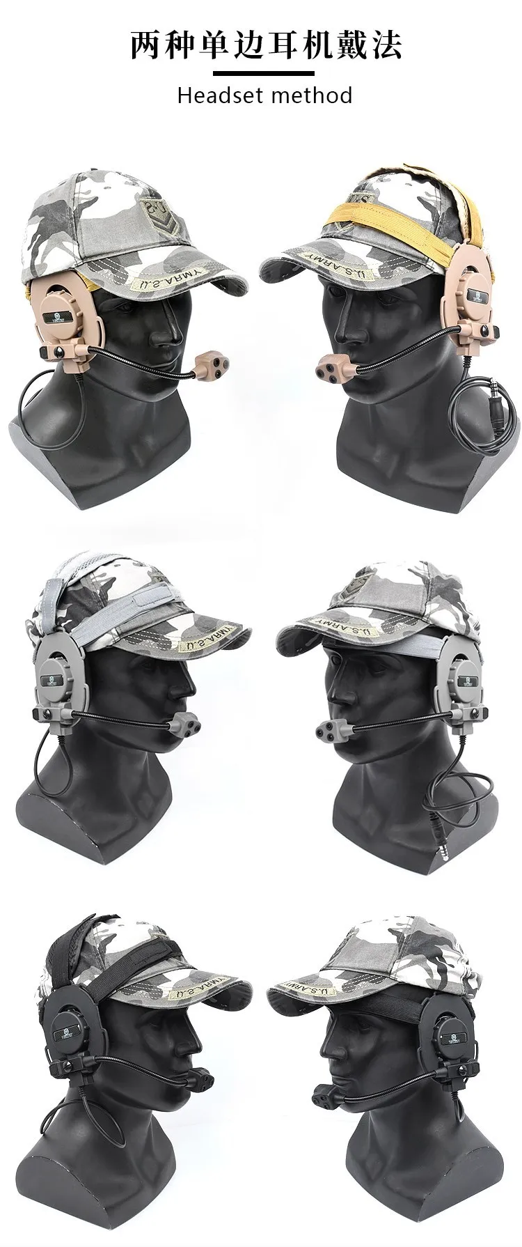 Auriculares WADSN Bowman III vista frontal