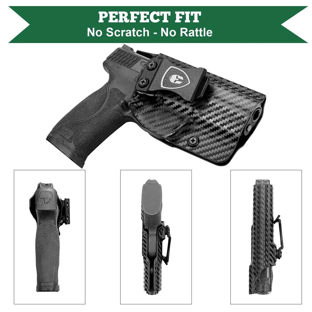 Funda Kydex IWB S&W M&P 9/40 diestro M2.0 Compact/Full - imagen 4