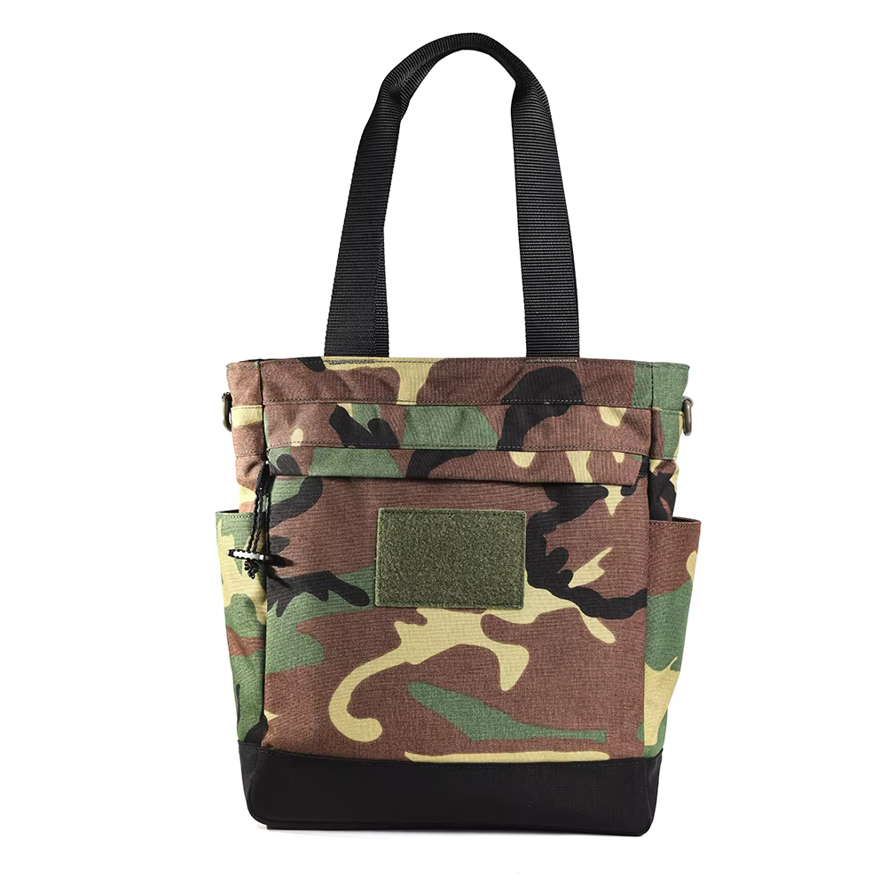 Bolso táctico de lona para portátil con cremallera reforzada - imagen 3