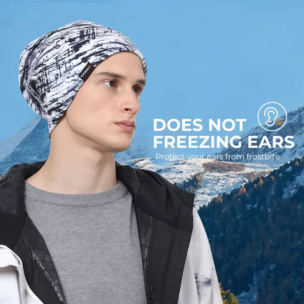 Gorro térmico forrado Unisex – Running ski snowboard senderismo - imagen 5