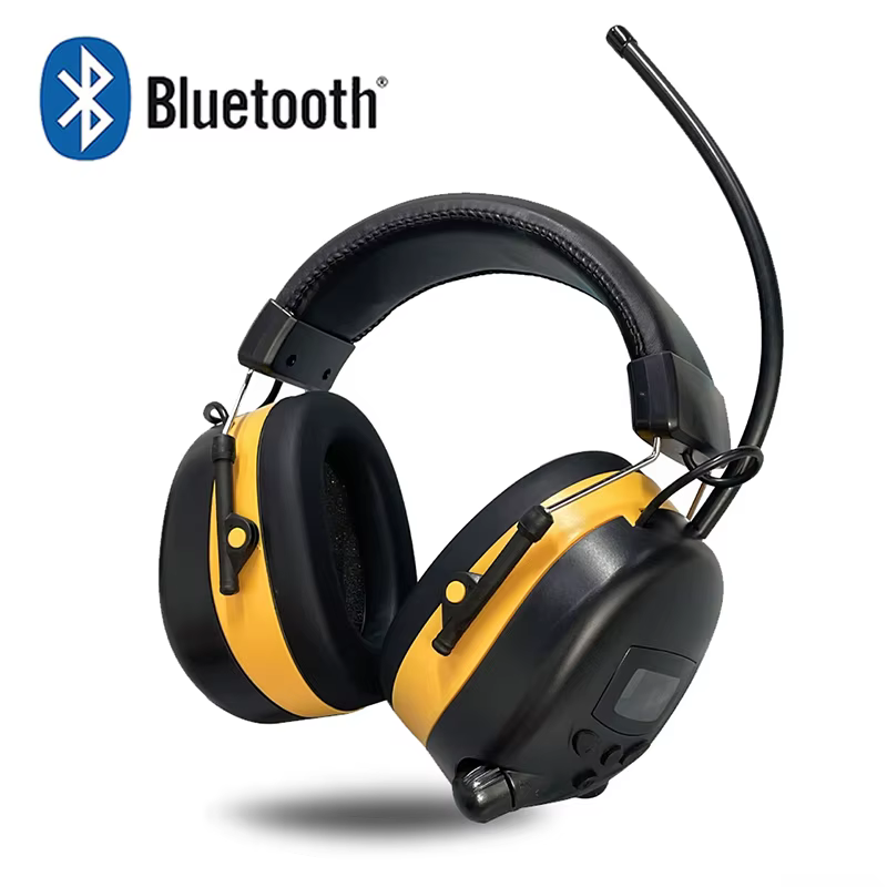 Auriculares con diadema ajustable y orejeras