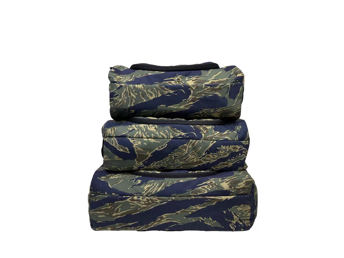 Set camuflado en manchas de tigre