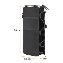 Soporte MOLLE para botella de agua con correa elastica ajustable