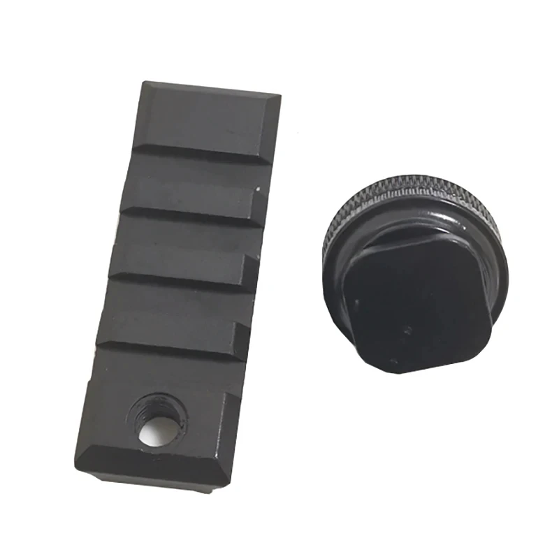 Riel Picatinny de aluminio para mira punto rojo y óptica - imagen 3