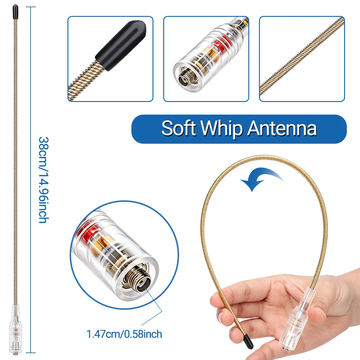 Junta de goma para proteger el conector
