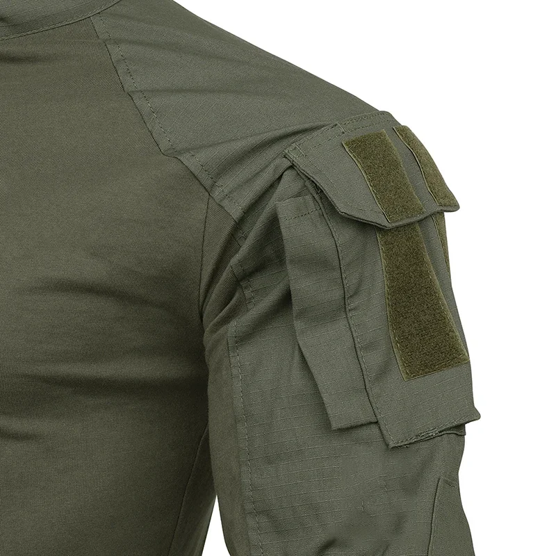Camisa táctica manga larga Ripstop exterior - camuflaje Airsoft - imagen 2