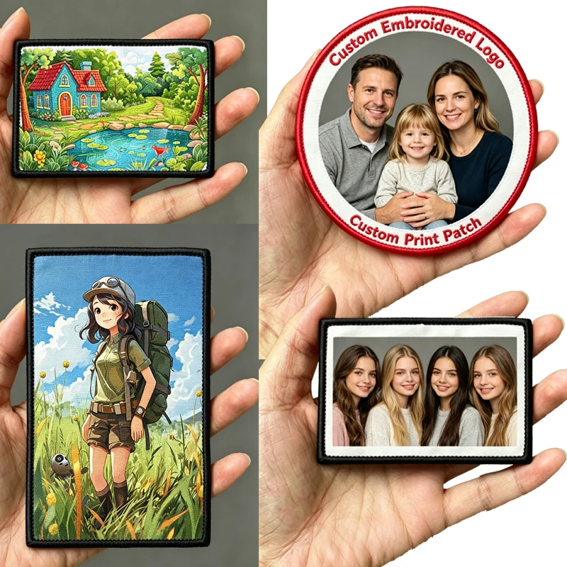 Parche listo para personalizar según diseño