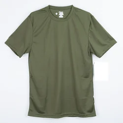 Camiseta táctica de secado rápido para entrenamiento físico